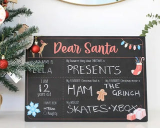 CHRISTMAS CHALKBOARD