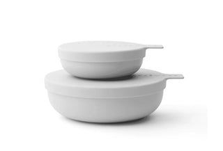 NESTING BOWL 2 PIECE SET - SMOKE