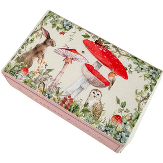 ENCHANTED GARDEN SOAP NATURAL & RED