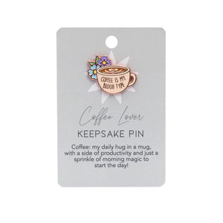 COFFEE LOVER KEEPSAKE PIN