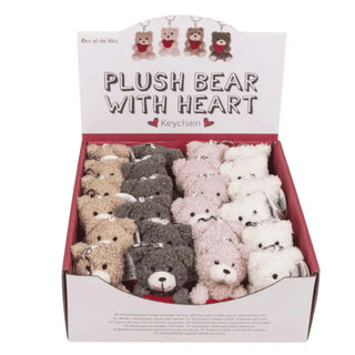 OUT OF THE BLUE PLUSH BEAR KEYCHAIN ASSORTMENT