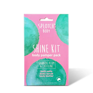 SHINE KIT BODY PAMPER PACK - KAKADU PLUM & CAFFEINE