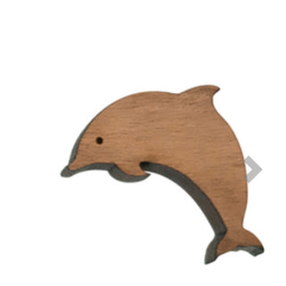 Natural Dolphin Earrings