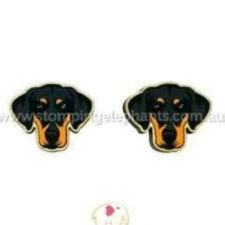 DOBERMAN EARRINGS