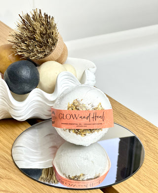 ORGANIC BATH BOMB - ROUND VARIETY