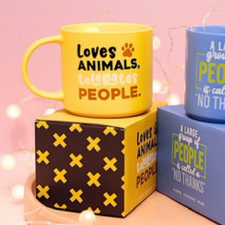 CHEEKY LOVES ANIMALS MUG
