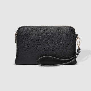 POPPY CLUTCH - BLACK