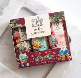 IN THE GARDEN FESTIVE HAND CREAM TRIO