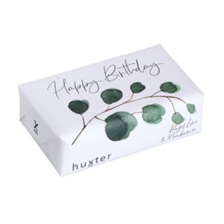 GREEN LEAVES HAPPY BIRTHDAY SOAP - BASIL, LIME AND MANDARIN