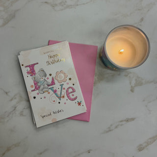 LOVE HAPPY BIRTHDAY CARD