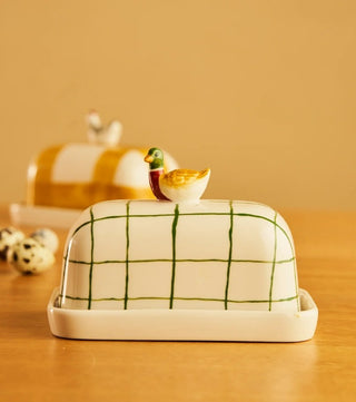 BUTTER DISH - DUCK BUTTER DISH