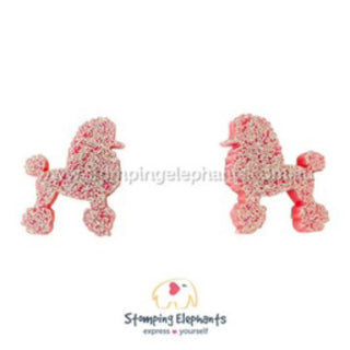 PINK GLITTER POODLE