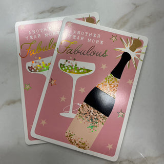 ANOTHER YEAR MORE FABULOUS CARD