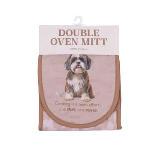 SHIH TZU OVEN MITT