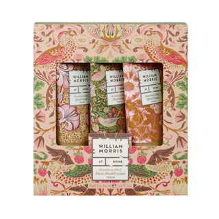 WILLIAM MORRIS STRAWBERRY THEIF HAND CREAM TRIO