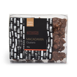 CHOCAMAMA MACADAMIA CLUSTERS 150g
