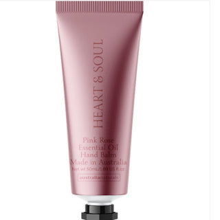 HEART & SOUL PINK ROSE HAND BALM 50ML