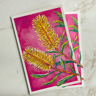 BANKSIA FLOWER CARD