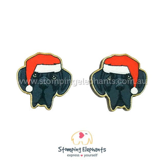 GREAT DANE EARRINGS -XMAS