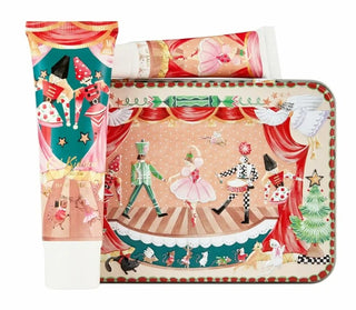 NUTCRACKER THEATRE HAND CREAM AND LIP BALM TIN