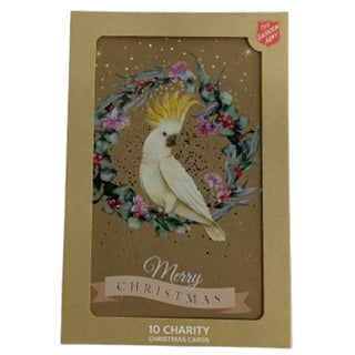 10PK CHARITY CHRISTMAS CARDS