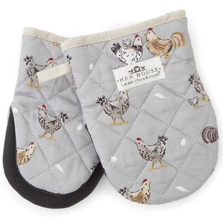 HEN HOUSE LANE 2 PACK MICROWAVE MINI MITTS