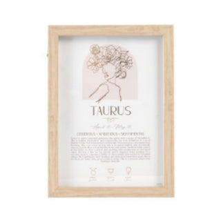 TAURUS PRINT FRAMED