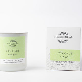 COCONUT AND LIME SIGNATURE CANDLE