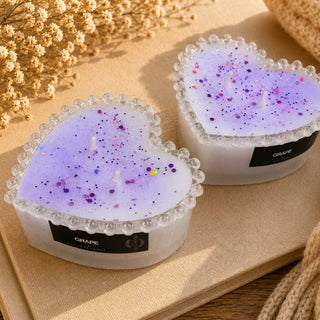 GRAPE - FROSTED HEART JAR