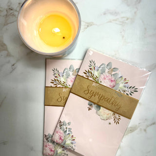 FLORALS DEEPEST SYMPATHY CARD