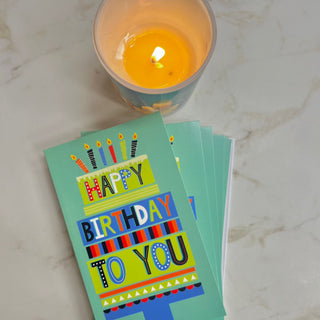CAKE HAPPY BIRTHDAY TO YOU CARD