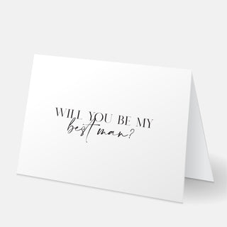SASS AND DESIGN - WYBM BEST MAN CARD