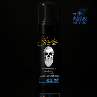 Jericho 2 in 1 Beard Shampoo & Conditioner 150ml Pride ( 7 Sins Edition)
