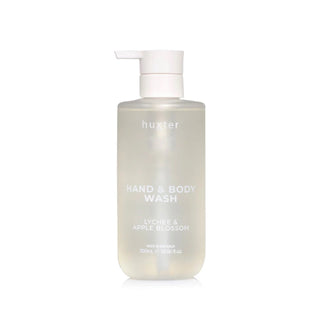 HUXTER 500ML HAND AND BODY WASH - LYCHEE & APPLE BLOSSOM