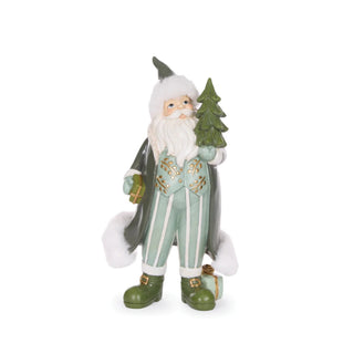 WOODLAND FOREST SANTA WITH TREE