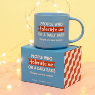 CHEEKY TOLERATE MUG