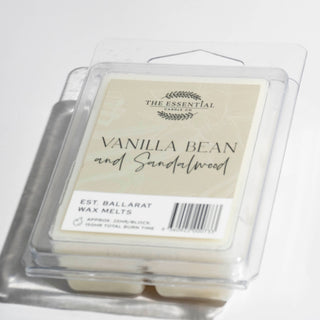 VANILLA BEAN AND SANDALWOOD - WAX MELT