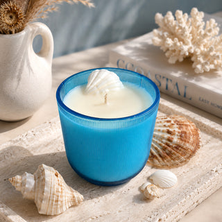JAPANESE HONEYSUCKLE - AQUA COASTAL CANDLE