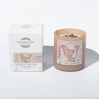 CAPRICORN ZODIAC CANDLE (ORCHARD EMBER)