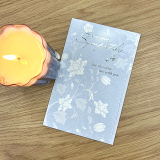 WITH DEEPEST SMYPATHY, OUR THOUGHTS ARE WITH YOU