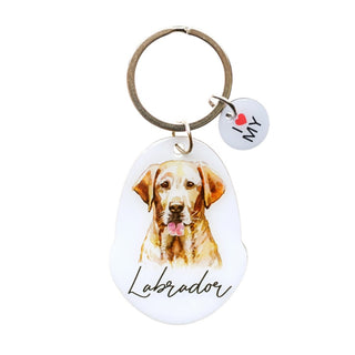 LABRADOR PET KEYRING