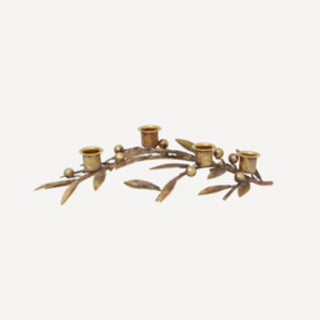 Mistletoe Iron Candleholder Large