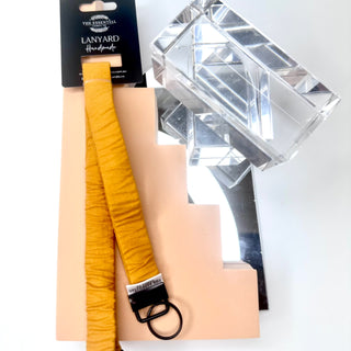 MUSTARD LANYARD