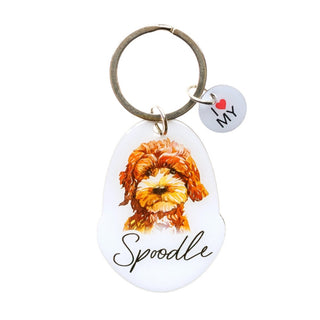 SPOODLE PET KEYRING