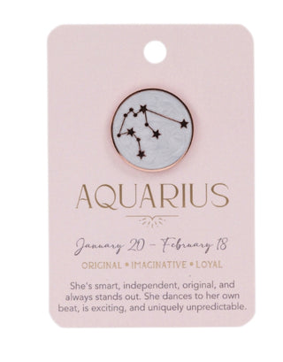AQUARIUS KEEPSAKE PIN