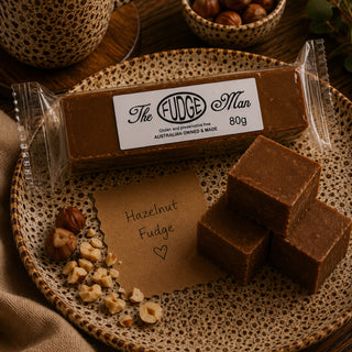HAZELNUT FUDGE - THE FUDGE MAN