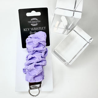 PASTEL PURPLE SCRUNCHIE WRISTLET