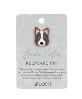 BORDER COLLIE KEEPSAKE PIN