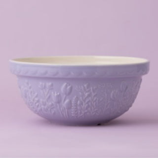 IN THE MEADOW LILAC TULIP MIXING BOWL, 24CM/2L