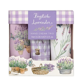 ENGLISH LAVENDER HAND CREAM TRIO